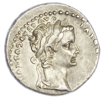 Tiberius, Silver Denarius, (Tribute Penny)