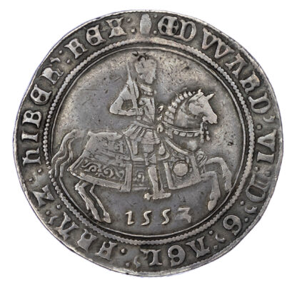 Edward VI (1547-53), Crown, Fine Silver Issue, 1553/2, Third period (1550-3)