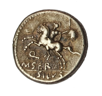 M. Sergius Silus, Silver Denarius