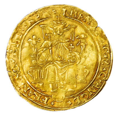 Edward VI (1547-53), Half-Sovereign, coinage in the name of Henry VIII