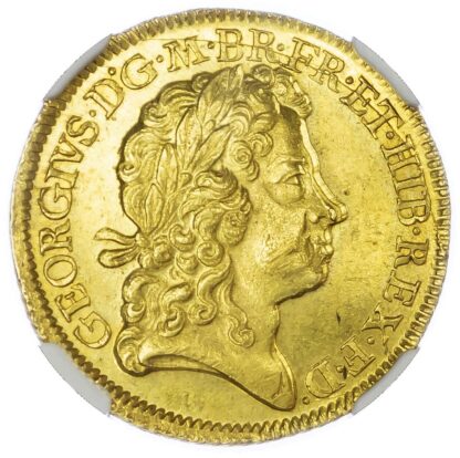 George I (1714-27), Guinea, 1717, NGC MS63