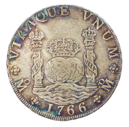 Mexico (colonial), Charles III (1759-1788), silver 8 Reales, 1766