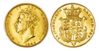 George IV (1820-30), Sovereign, 1826, bare head