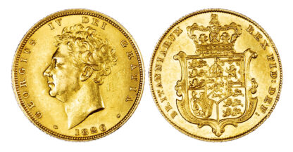 George IV (1820-30), Sovereign, 1826, bare head