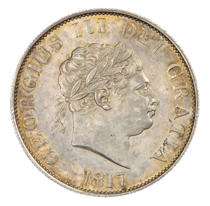 George III (1760-1820), Halfcrown, 1817, small head
