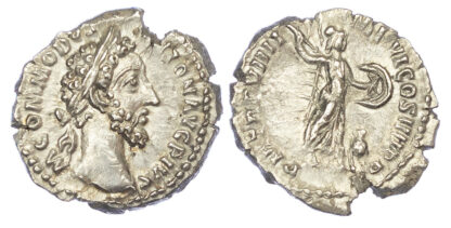 Commodus, Silver Denarius