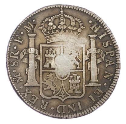 George III (1760-1820), oval countermark on Spanish Eight Reales