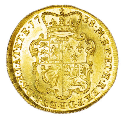 George II (1727-60), Two Guineas, 1738