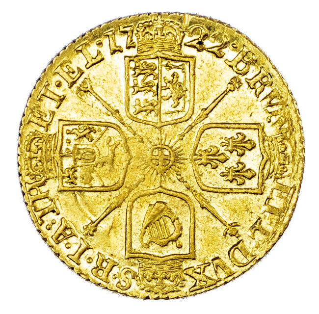 George I (1714-27), Half-Guinea, 1722 | Baldwin's