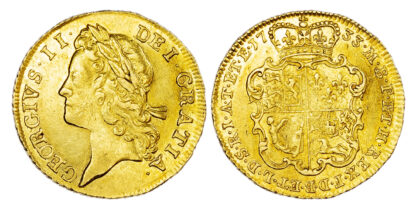 George II (1727-60), Guinea, 1733, second head