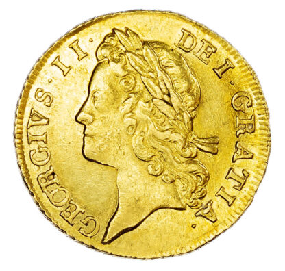 George II (1727-60), Guinea, 1733, second head