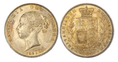 Victoria (1837-1901), Halfcrown, 1850