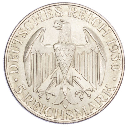 Germany, Weimar Republic, silver 5 Reichsmark, 1930