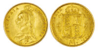 Victoria (1837-1901), Half-Sovereign, 1887