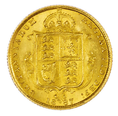 Victoria (1837-1901), Half-Sovereign, 1887