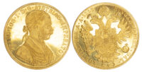 Austria, Franz Joseph I (1848-1916), gold 4 Ducat