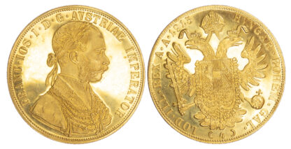 Austria, Franz Joseph I (1848-1916), gold 4 Ducat