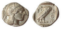 Attica, Athens Silver Tetradrachm
