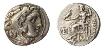 Alexander the Great, Posthumous Silver Drachm