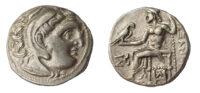 Alexander the Great, Posthumous Silver Drachm