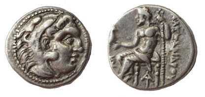 Alexander the Great, Posthumous Silver Drachm