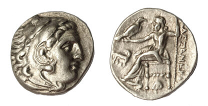 Alexander the Great, Posthumous Silver Drachm