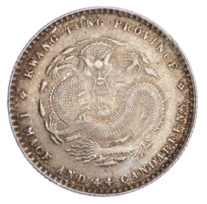China, Kwangtung Province, silver 20 Cents