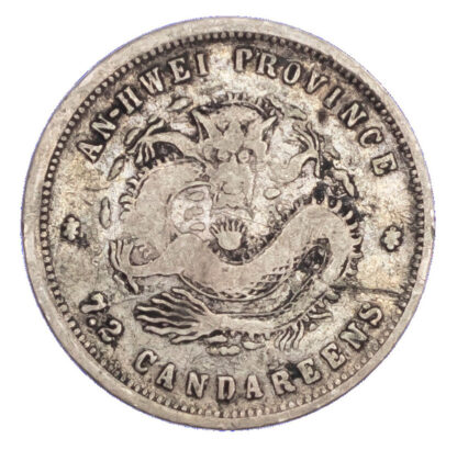China, Anhwei, silver 10 Cents