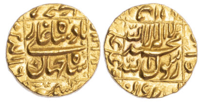 India, Mughal, Shah Jahan (1628-1658), gold Mohur