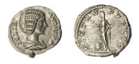 Julia Domna (Wife of Septimius Severus), Silver Denarius