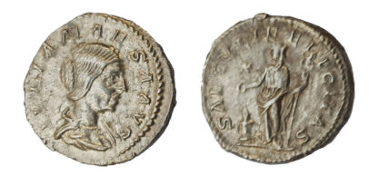 Julia Maesa (Grandmother of Elagabalus), Silver Denarius