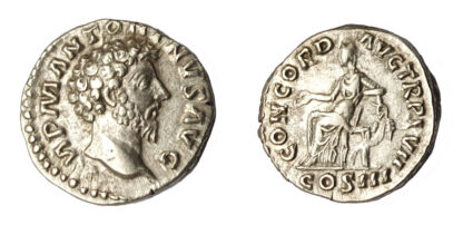 Marcus Aurelius, Silver Denarius