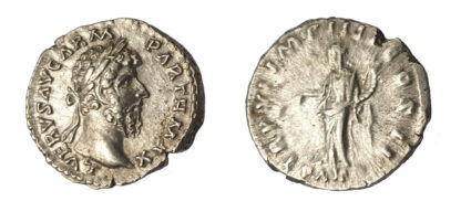 Lucius Verus, Silver Denarius