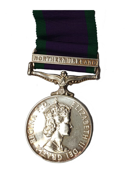 General Service Medal 1962-2007, one clasp, Northern Ireland