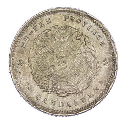 China, Hupeh Province, silver 10 Cent