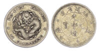 China, Fukien, silver 10 Cents