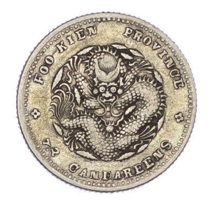 China, Fukien, silver 10 Cents