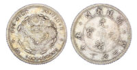 China, Fukien, silver 5 Cents