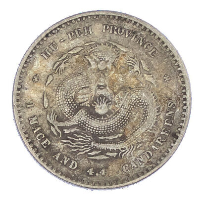 China, Hupeh, silver 20 Cents