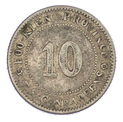 China, Fukien, silver 10 Cents