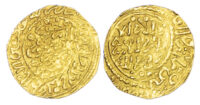 Morocco, ‘Alawi Sharifs, Ismail Al-Samin (AH 1082-1139 / 1672-1727 AD), gold Dinar Benduqi
