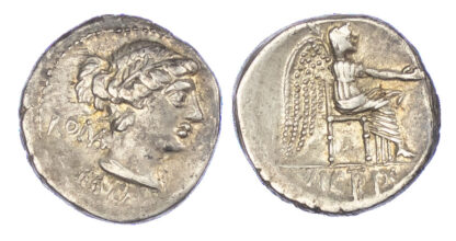 M. Porcius Cato, Silver Denarius