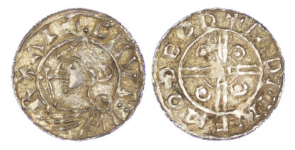 Canute (1016-35), Penny, Helmet type (c.1024-1030), Thetford