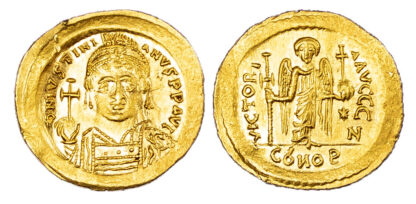 Justinian, Gold Solidus