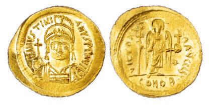Justinian, Gold Solidus