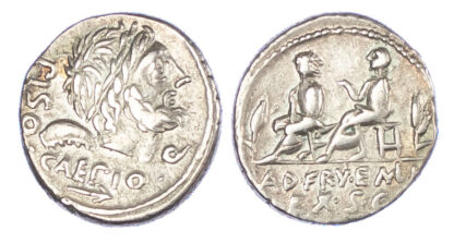 L. Calpurnius Piso, Silver Denarius