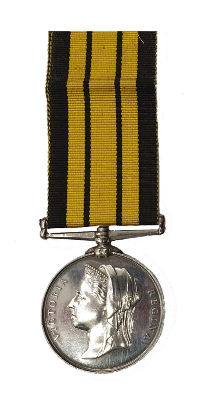Ashantee Medal 1873-74, no clasp, awarded to Serjeant James Gardner, Army Hospital Corps