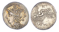 L. Appuleius Saturninus, Silver Denarius