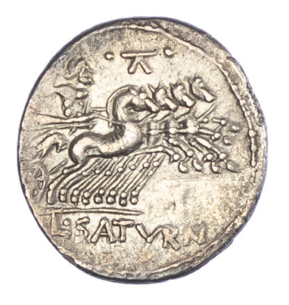 L. Appuleius Saturninus, Silver Denarius