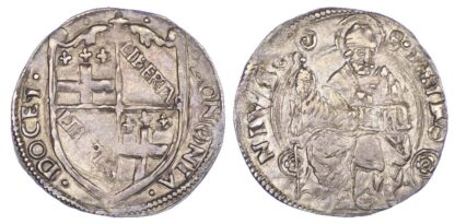 Italy, Bologna, Clement VII (1523-1534), silver Grosso